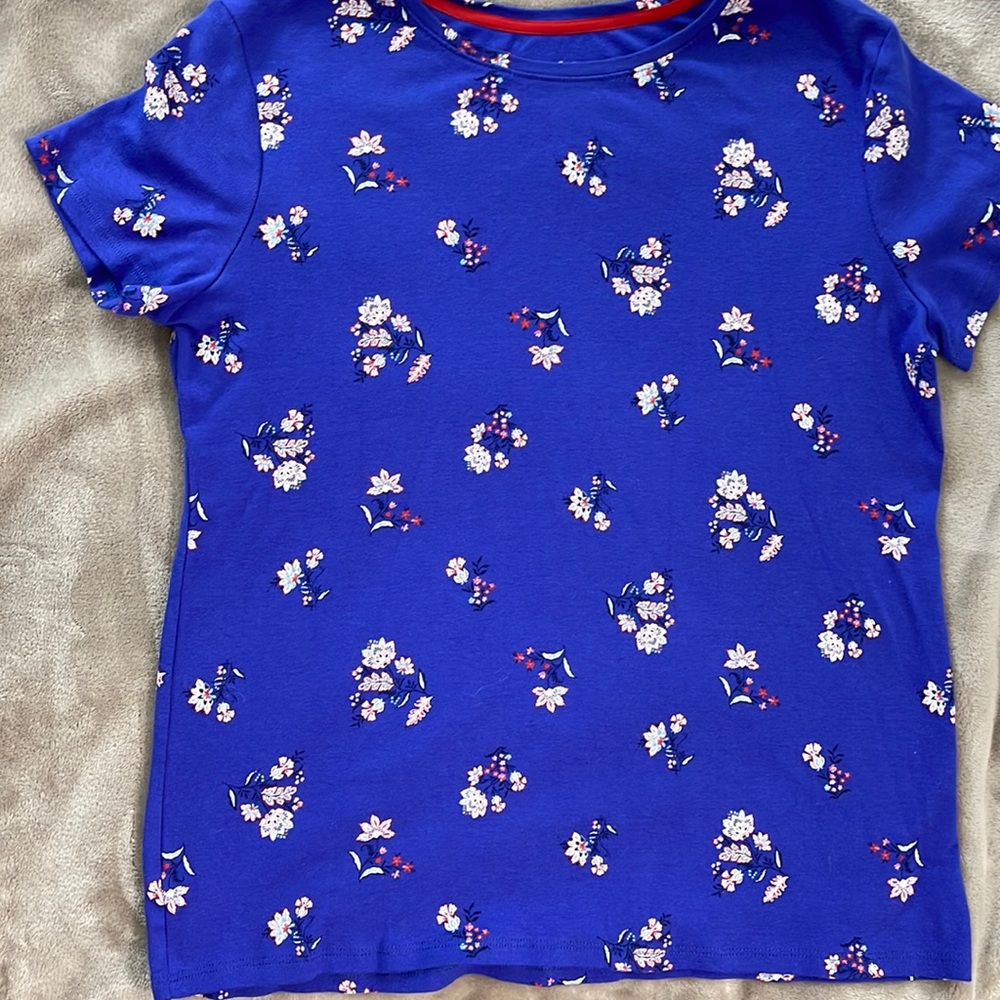 Croft & Barrow | Classic Tee | Floral | Size Small |